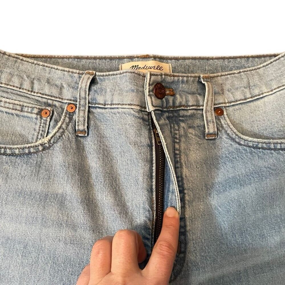 MADEWELL | slim wide leg full length jeans 28 - Picture 10 of 13